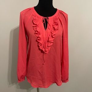 Elle pink blouse XS